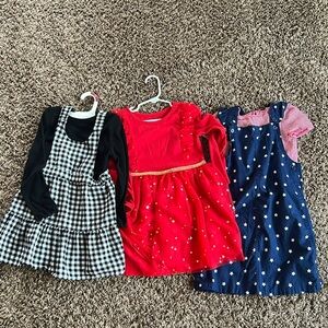 Girls size 5 dress Holiday  bundle